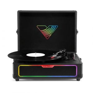 Victrola Platine vinyle GLOW FORMAT VALISE AVEC LEDS RGB