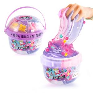 Canal Toys So Slime - Mega Slime Bucket - +36 Combinaisons - sans Colle - M&eacute;lange & D&eacute;core - Loisir Cr&eacute;atif & Activit&eacute; Manuelle Propre 6 Ans + - Accessoires Inclus - SSC 394