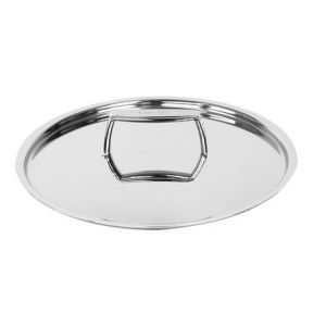 Cristel Couvercle brillant Castel'Pro fixe ø12cm en inox Gris - Couleur Gris - Taille Taille unique