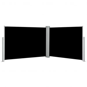 Image de VidaXL Auvent latéral rétractable Noir 100 x 1000 cm