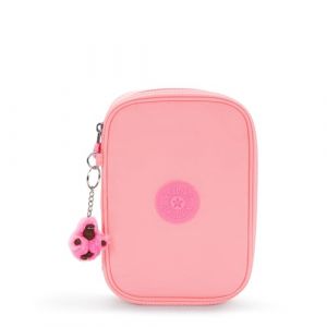 Kipling 100 Pens Grand étui à Crayons, Pochettes, étuis, Coral Sea (Bleu)