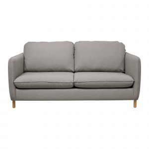 Canap&eacute; convertible tissu Portimo CAMIF Gris Clair-Gris Clair