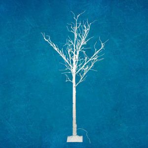 JANDEI Arbre LED Ray décoratif Lumière Blanc Chaud 24 V 150cm