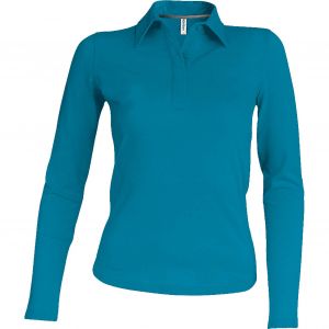 Kariban Polo femme manches longues