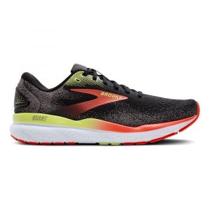 Brooks Ghost 16 Chaussure De Running Sans Stabilisateurs Hommes - Noir, Orange, Pointure 47.5