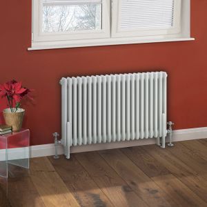 Hudson Reed Radiateur horizontal style fonte Windsor 60 cm x 99 cm x 5,6 cm 1608 Watts