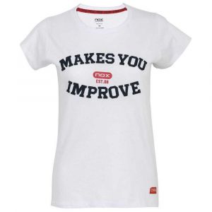 Nox T-shirt &agrave; Manches Courtes Basic L White