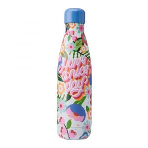 Image de S'well X Steffi Lynn Gourde en Acier Inoxydable, 500 ml, Imprimé de L’Artiste, Triple Couche D’Isolation sous Vide, Garde Boissons Froides 36 H et Chaudes 18 H, sans Bpa, Idéale pour les Déplacements