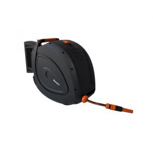 Image de D&eacute;vidoir automatique mural MANUPRO Avec tuyau d'arrosage 35 m Diam&egrave;tre 15 mm