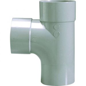 GIRPI T&eacute; PVC - MF &Oslash; 32 mm - Double embo&icirc;ture