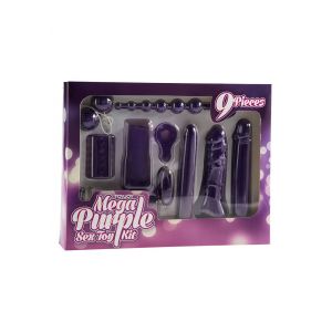 Joy Toy Coffret Sex Toys Mega Violet - 9 Piéces