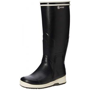 Aigle Brea, Bottes en Caoutchouc de sécurité Mixte Adulte, Bleu (Marine New), 44 EU