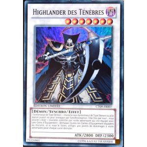 Konami Ct09-Fr007 - Carte Yu-Gi-Oh Highlander des ténèbres