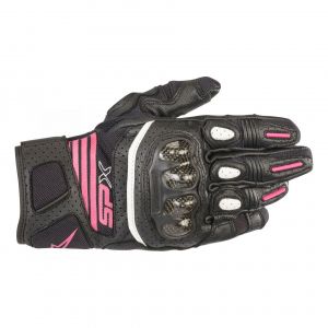 Alpinestars Gants Stella SP X Carbon V2 noir/fuschia - L