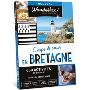 Wonderbox Coffret cadeau Coups de cœur en Bretagne