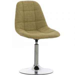 CLP Chaise lounge Emil en tissu vert