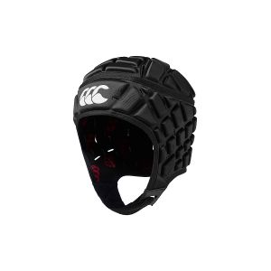 Image de Canterbury Raze Headguard JU Casque Unisexe-Jeunesse, Black/True Red, XXS