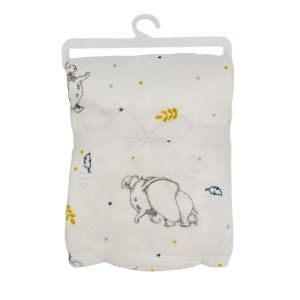 Couverture bébé en flanelle ultra douce 100x140 cm - Dumbo Animals
