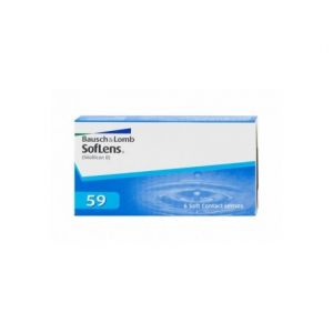 Bausch & Lomb Soflens 59 (6 lentilles) +1,00