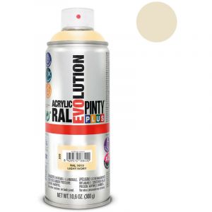 Peinture En A&eacute;rosol Pintyplus Evolution 520cc Ral 1015 Ivoire Clair