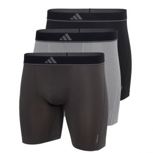 Adidas Herren Unterwäsche Slip 3er Pack-Boxer Brief (3pk) -Active Micro Flex Eco sous-vêtement, Assorted_4am015, S Hommes