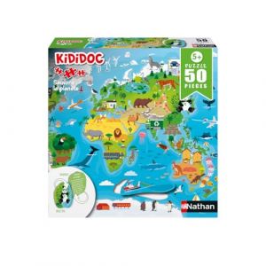 Nathan Puzzle 50 pièces Kididoc Planète