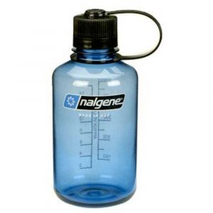 Image de Nalgene Bouteilles Narrow Mouth Bottle 500ml - Blue / Loop-Top Black - Taille One Size