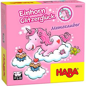 Haba Licorne mémoire Carton brillant junior 32 pièces (DE)