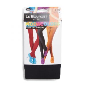 Le Bourget Collant Femme Noir Opaque 50d T1/2 - Le Collant