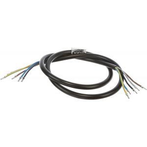 Bosch Siemens 00636260 Câble d'alimentation | 1,9 mètres | Noir | Partie connecteur