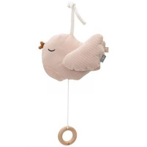 Jollein Peluche musical Lovely Birds - Rose