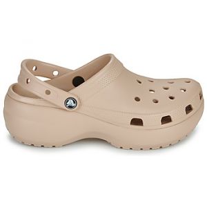 Crocs Sabots Classic Platform Clog W Beige - Taille 36 / 37,38 / 39,42 / 43,37 / 38,39 / 40,41 / 42