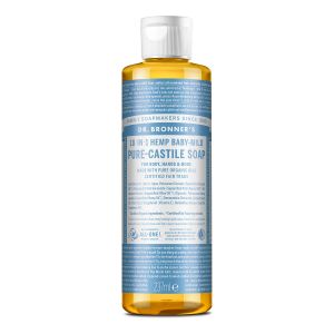 Dr Bronner's Organic Baby Mild Cast Liquid Soap - 236 ml