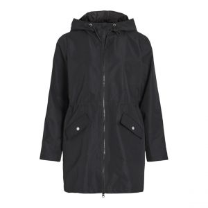 Vila Vitally L/S Water Repellent Jacket-Noos Veste de Pluie, Black Beauty, 42 Femmes