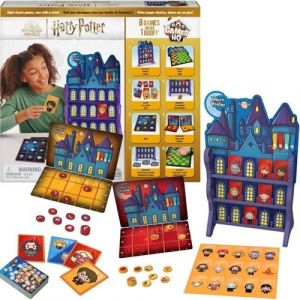 Spin master games Harry Potter Jeu de 8 jeux de soci&eacute;t&eacute;
