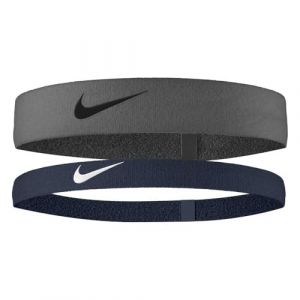 Nike Bandeau Flex gris noir (2 unit&eacute;s)