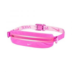 Nike Slim Waistpack 4.0 Ceinture Running - Pink, Blanc
