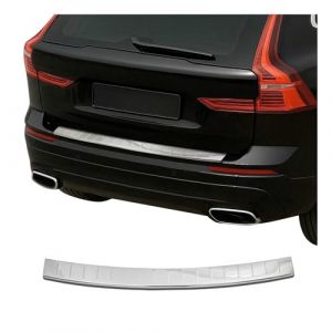 Omac Protection Seuil de Pare-chocs Arriére pour Volvo XC60 2017-2025 Acier Inox
