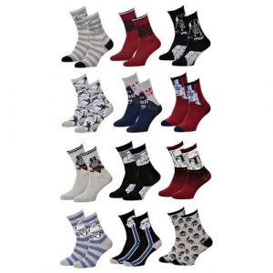Chaussettes Gar&ccedil;on Licence Pack De 12 Paires Surprise Pack 12 Stw