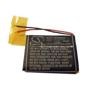 Vhbw Batterie 290mah (3.7v) Pour Système De Navigation Gps Garmin Fenix 3, Foretrex 405, 405cx, 410, 410cx. Remplace: 361-00034-01.