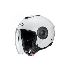 HJC Casque jet i40N Uni blanc perle- 2XL