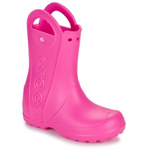Crocs Unisexe Enfant Handle It Rain Boot T Bottes, Pink Crush, 20/21 EU