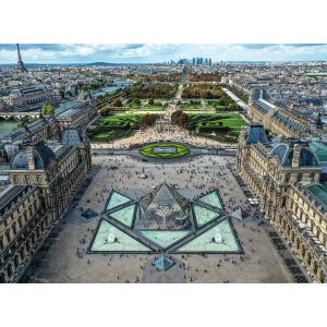 Nathan Puzzle Adulte - Puzzle 500 pièces - Au cœur du Musée du Louvre - Adultes et Enfants dès 12 Ans - Puzzle de qualité supérieure - Collection Urbain - 12001692