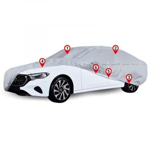 Image de Housse de protection anti-grêle 7 mm pour voiture Hatchback 430