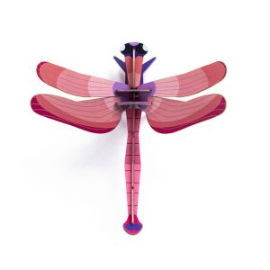 Studio Roof Décoration murale 3D Ruby Dragonfly