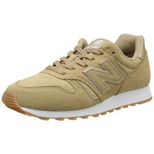 Image de New Balance WL373OIT, Baskets Femme, Ivoire (Beige), 41.5 EU