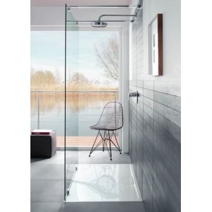 Villeroy & Boch Receveur ARCHITECTURA METALRIM ultraplat - Dimensions : 170 x 75 cm - Rectangulaire - Couleur : BLANC