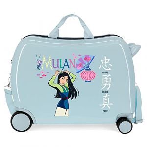 Image de Princess Celebration Valise pour enfant Bleu 50 x 38 x 20 cm rigide ABS Fermeture &agrave; combinaison lat&eacute;rale 34 L 3 kg 4 bagages &agrave; main