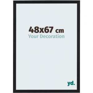 Yd. - Cadre photo 48x67 - Noir Mat - mdf - Catania