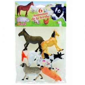 Kim'play 6511 - 6 Animaux de Ferme